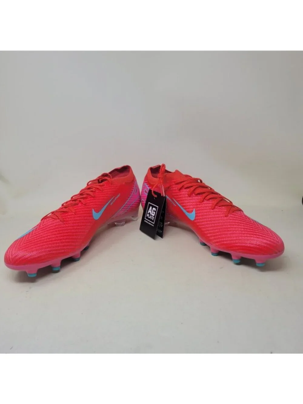 Men's Sz 13 Nike ZM Vapor 16 Elite AG-Pro P Ember Glow Aurora Green HF7881-800